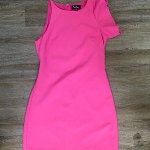pink lulus dress
